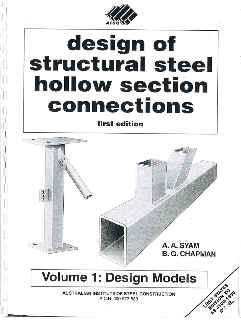 Design of Structural Steel Hollow Section Connectons 1st Edition | PDF