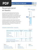 Indicadores Industriais Fevereiro 2012