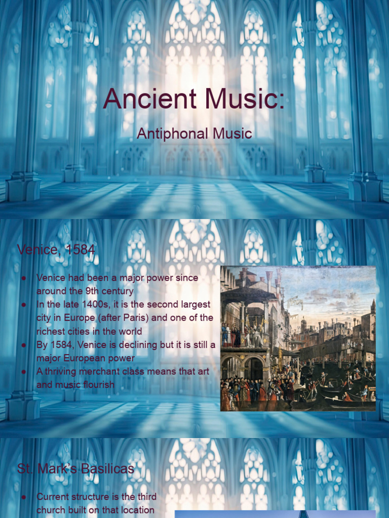 Ancient Music_ Antiphonal | PDF