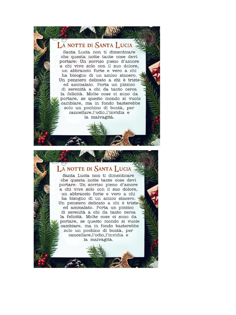 Santa Lucia | PDF