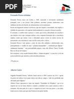 Textos Sobre Fernando Pessoa