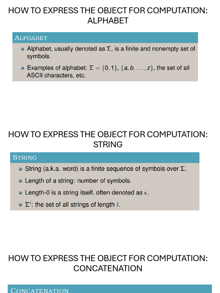 Understanding Kleene Star and Languages | PDF | String (Computer ...