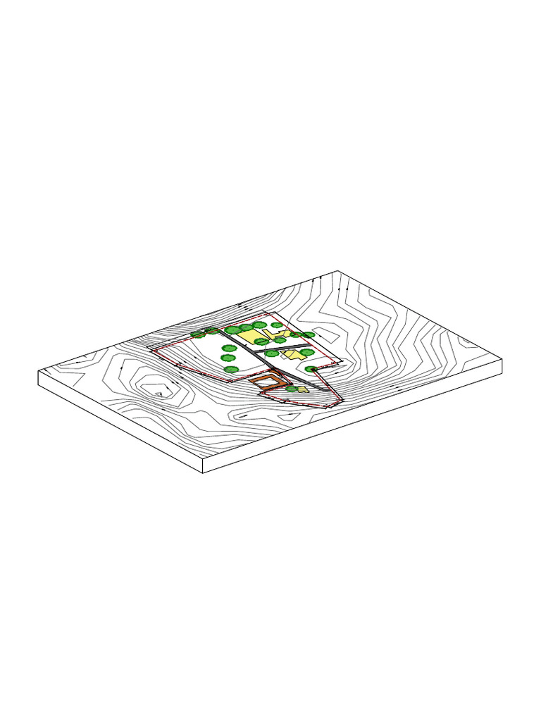 Barud Khana Site-Model Isometric | PDF