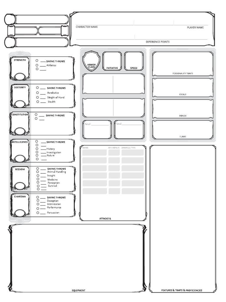 Character Stats for Ninja RPG | PDF | Ninja