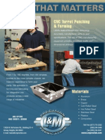 L&M Precision Fabrication - CNC Punching and Forming