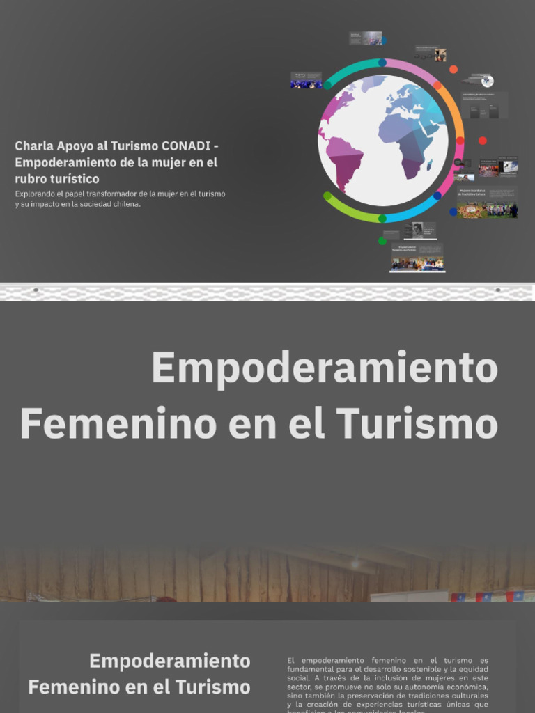Empoderamiento de La Mujer en El Rubro Turístico | PDF