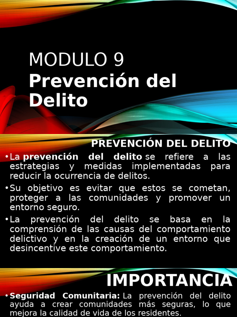 Estrategias de Prevención del Delito | PDF | Prevención del crimen ...