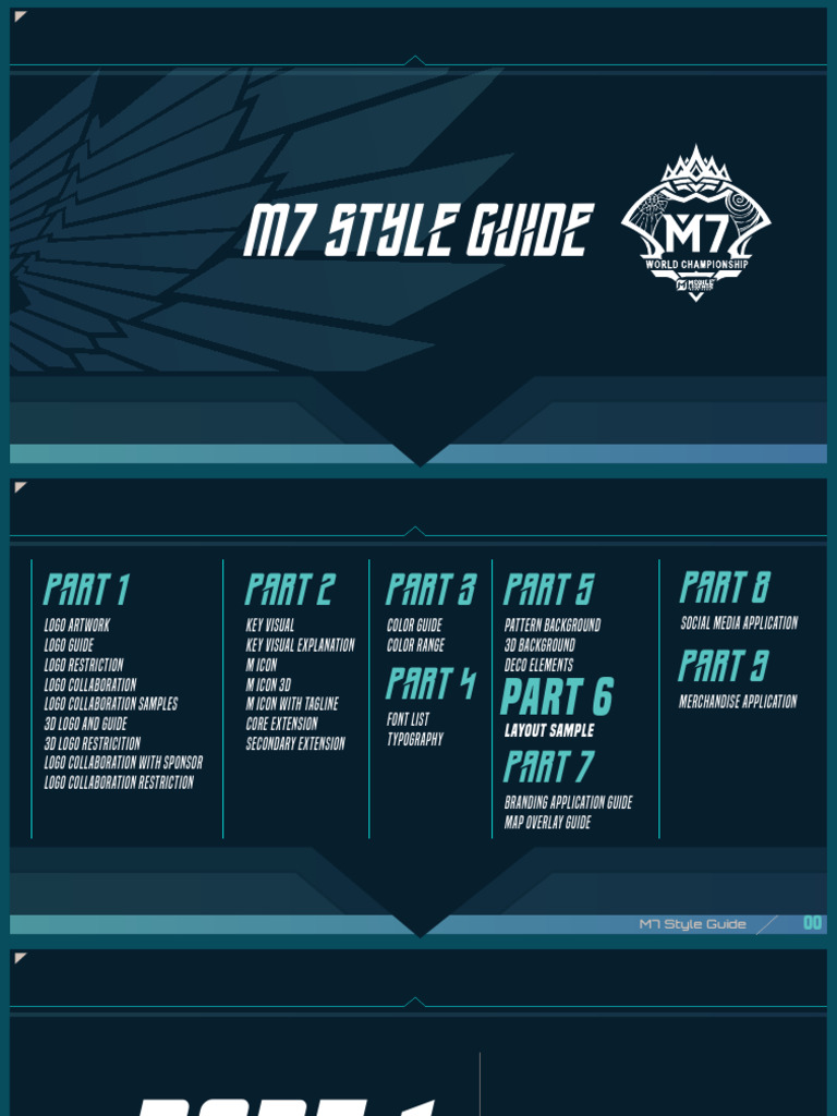 M7 Branding and Style Guide | PDF | Logos | Typography