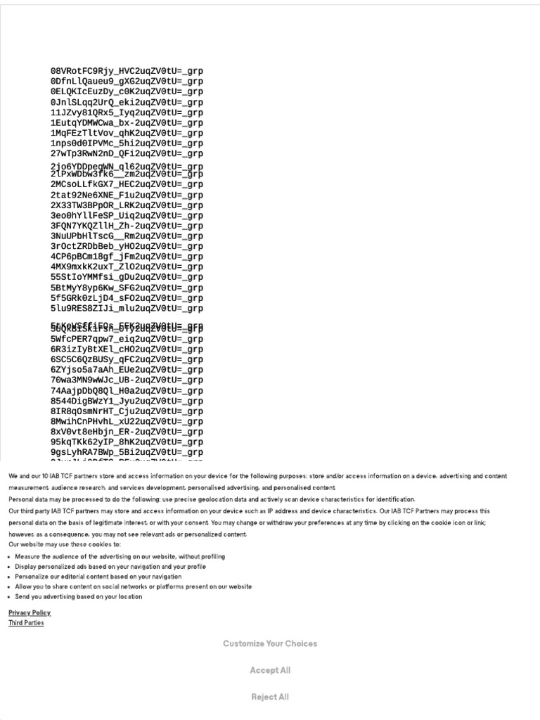 IAB TCF Partners Data Usage Policy | PDF
