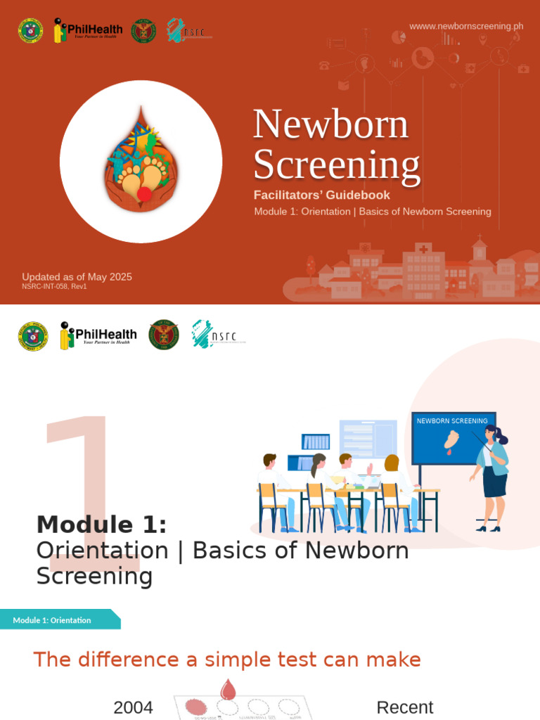 Newborn Screening Orientation Guide | PDF | Diseases And Disorders ...