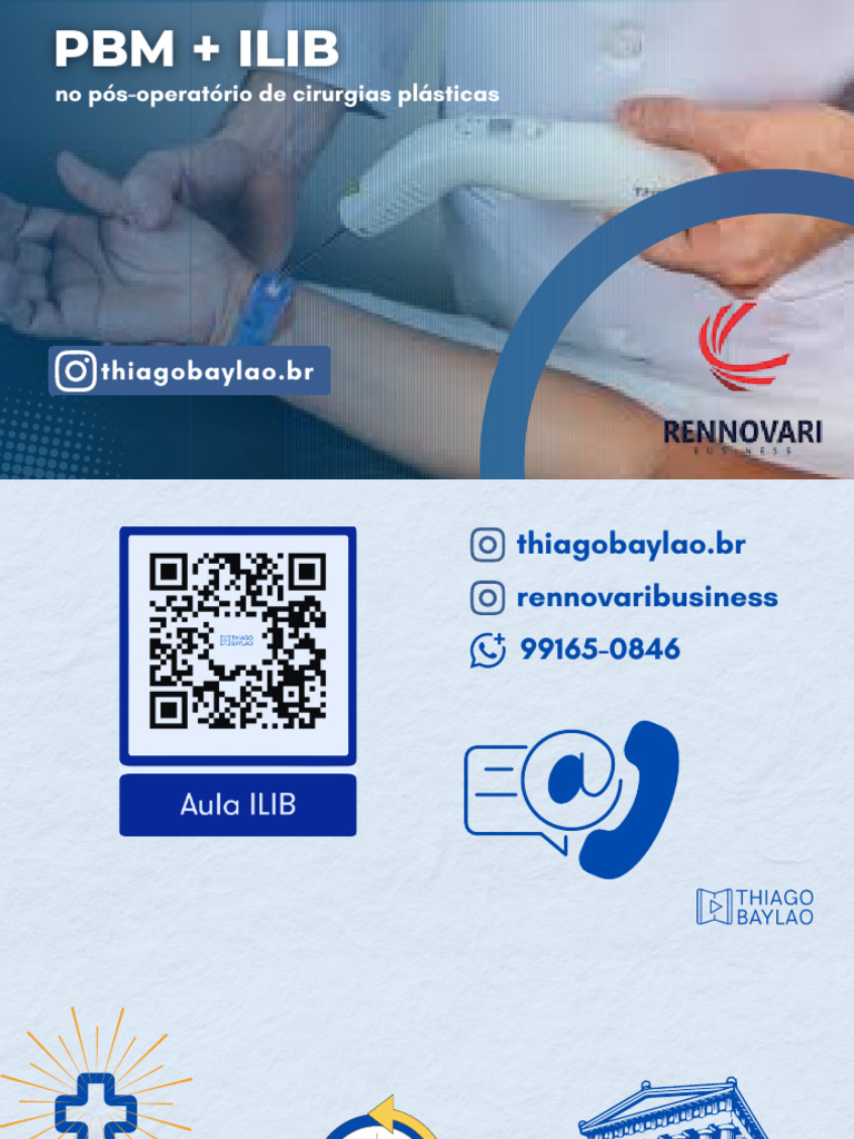 PBM e ILIB em Cirurgias Plásticas | PDF | Medicina Clínica