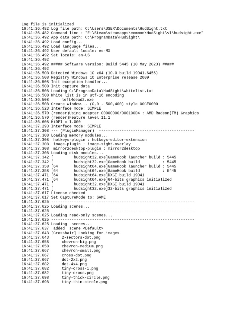 Hud Sight | PDF | Text File | Windows 10