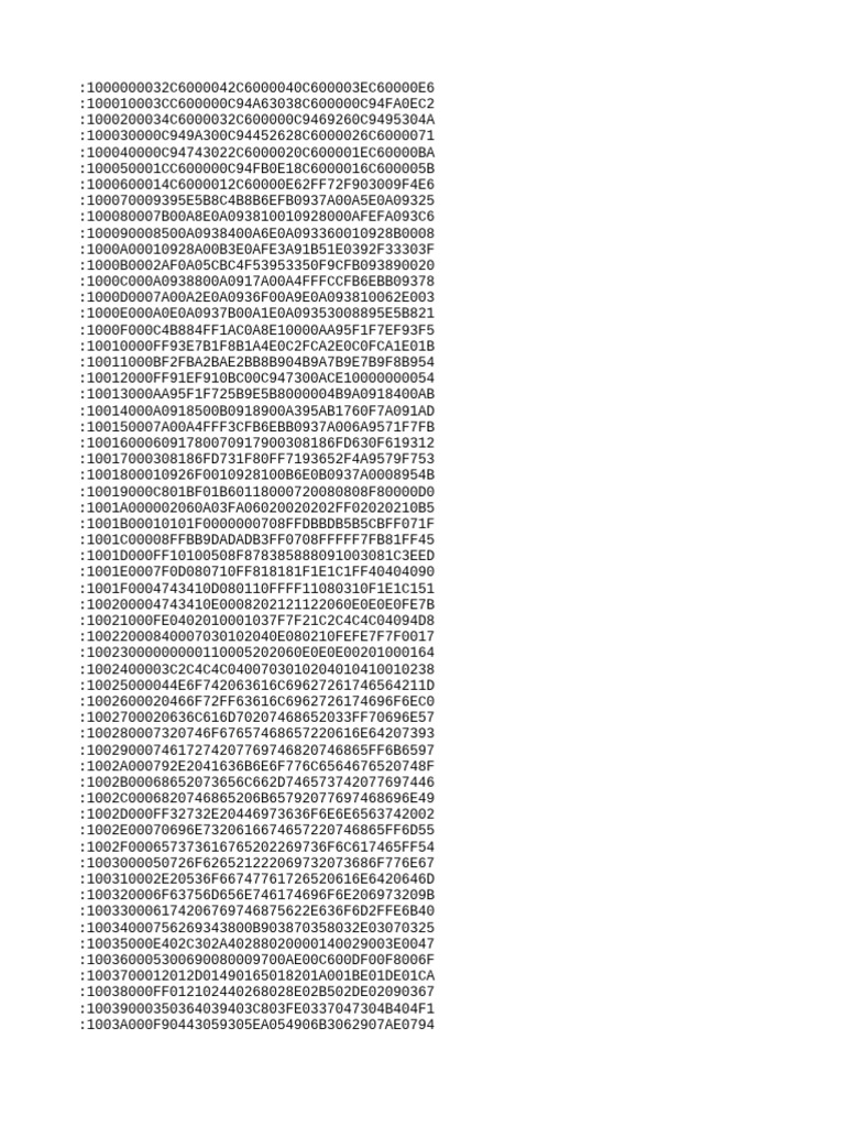 Hexadecimal Data Analysis | PDF