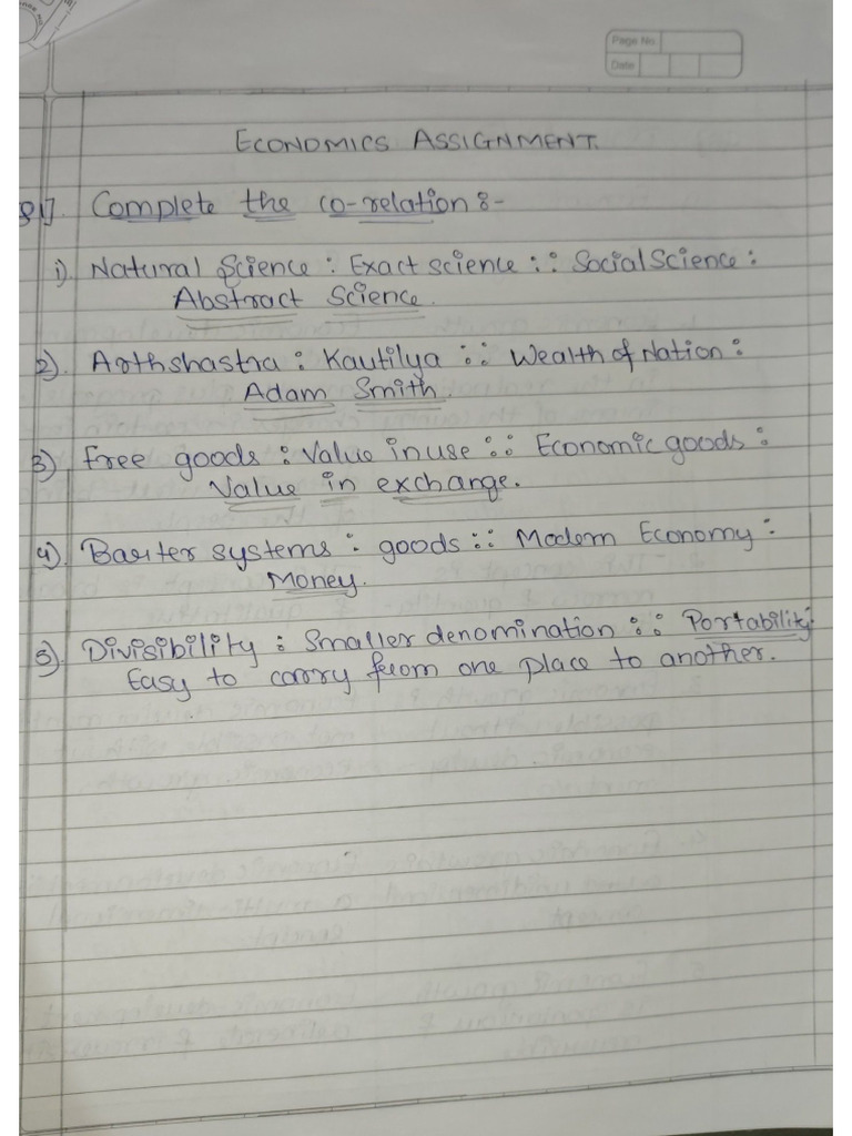 Economics Assignment | PDF