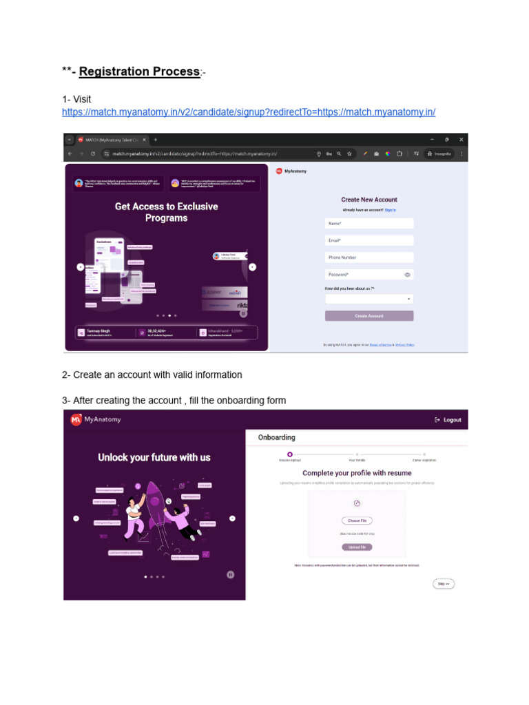 Innovember Hackathon Registration Guide | PDF | World Wide Web ...