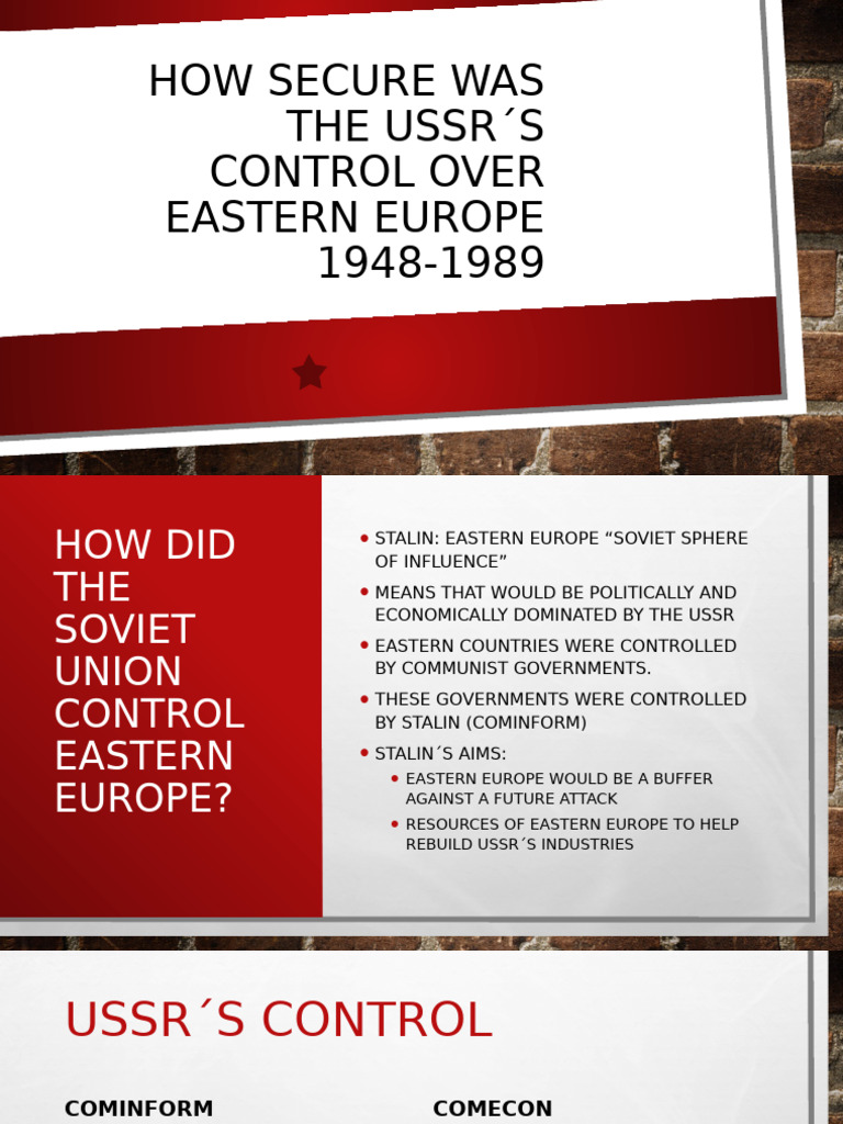 Chapter 6 Part 1 | PDF | Soviet Union | World Politics