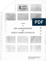 JKR - A Guide For Administration of Public Works Contracts