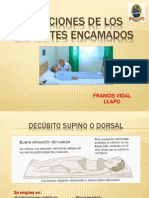 Posiciones de Los Pacientes Encamados