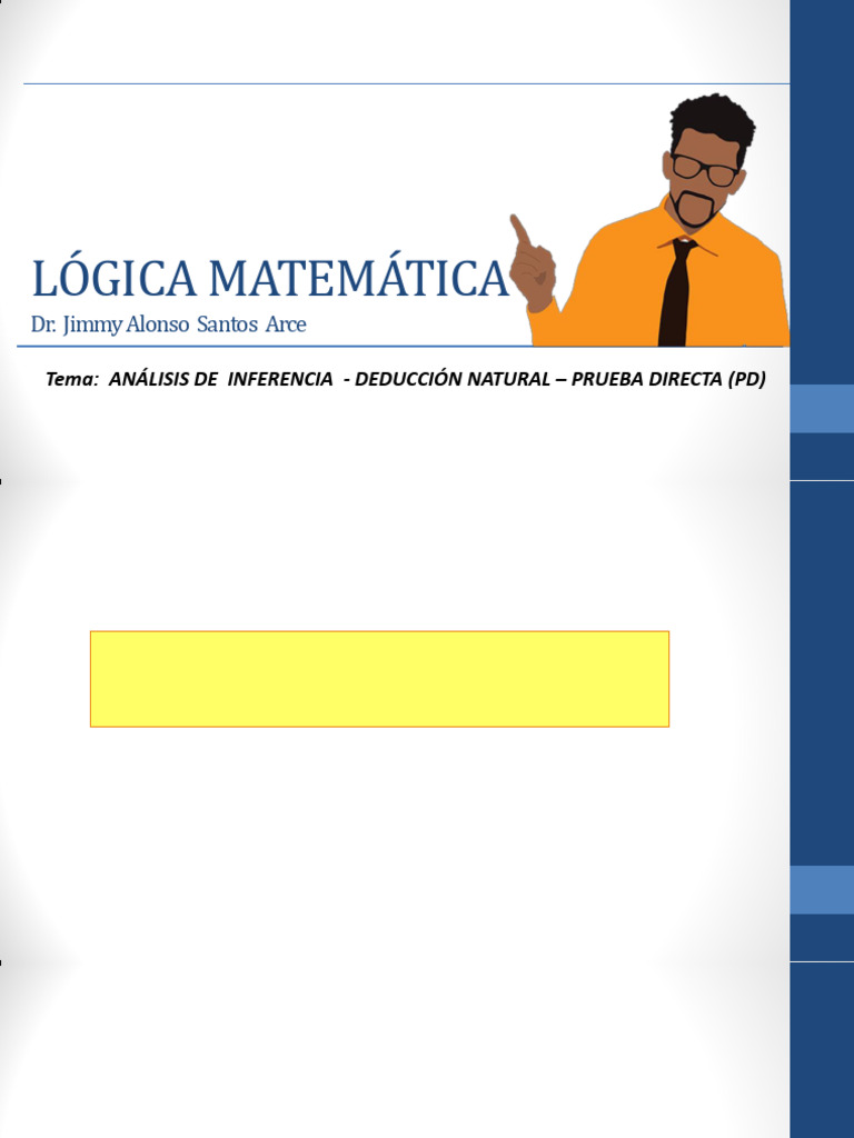 Análisis de Deducción Natural en Lógica | PDF | Razonamiento deductivo ...