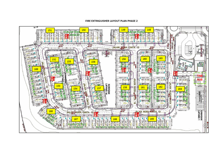 Fire Extinguisher Layout p2 | PDF
