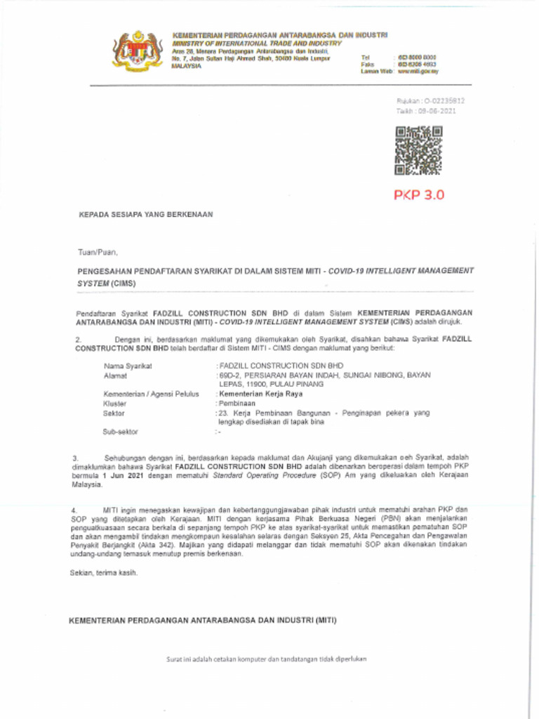 Cidb Checklist Compliance | PDF