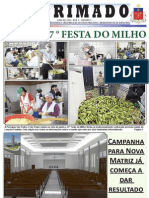 Jornal O PRIMADO 3° Edição (Páginas de 1 A 5)