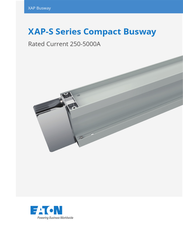 XAP-S Series Compact Busway Overview | PDF | Warehouse