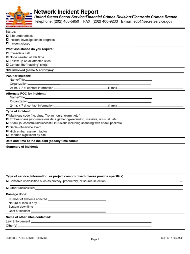 Network Incident Report Overview | PDF | Malware | Firewall (Computing)
