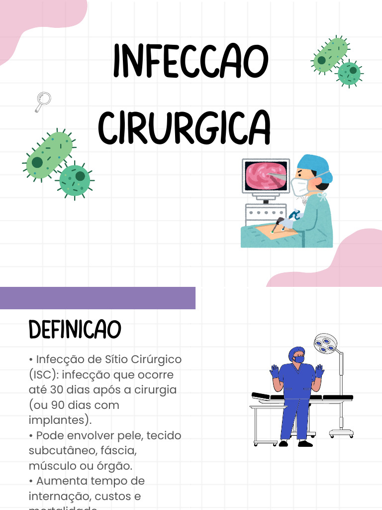 Prevenção de Infecção Cirúrgica: Guia Completo | PDF