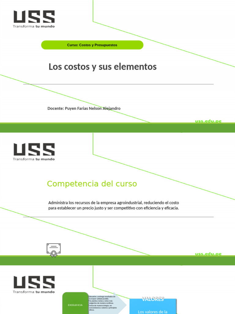 Elementos Clave de Costos y Presupuestos | PDF | Presupuesto | Economias