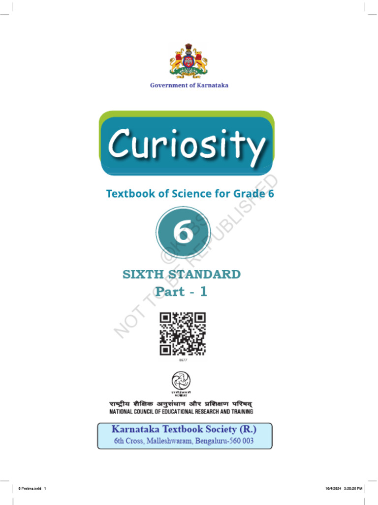 Grade 6 Science Textbook Overview | PDF | Learning | Science