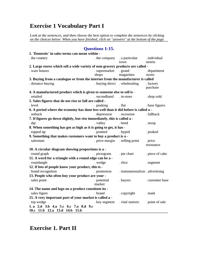 Ex1 | PDF | Brand | Economies