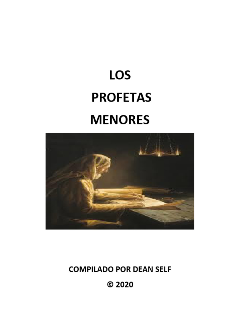 Profetas Menores en la Biblia: Resumen | PDF | Jonás | Doce profetas ...