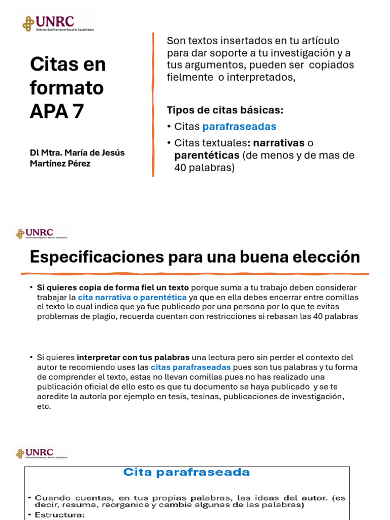 Guía de citas y referencias APA 7 | PDF | Estilo apa | Sicología
