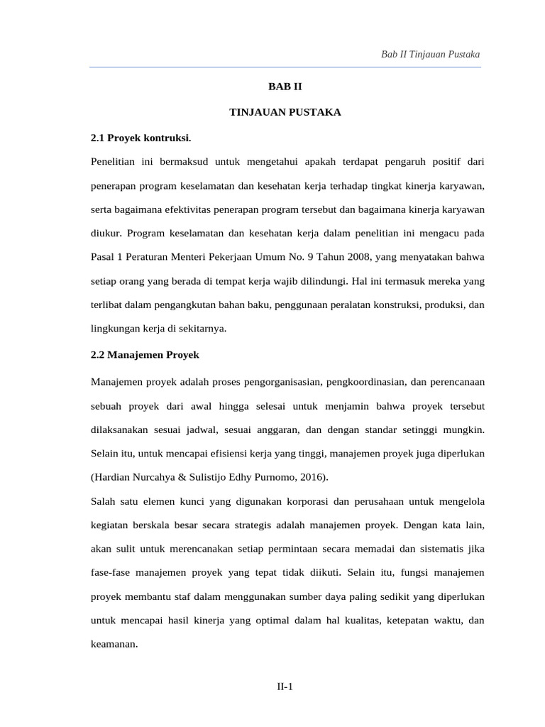 Bab 2 | PDF