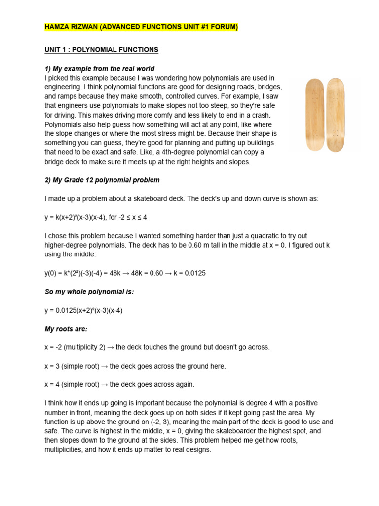 Unit #1 Forum (Hamza R) | PDF