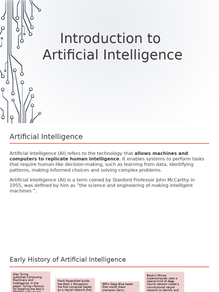 Module 1 - Introduction To Artificial Intelligence | PDF | Artificial ...