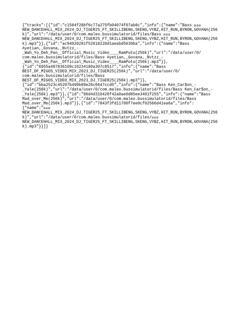 Tracks | PDF