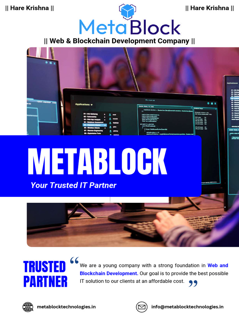 Web & Blockchain Development Services | PDF | Mobile App | Websites
