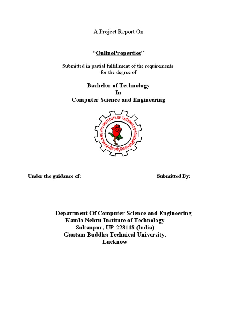 Online Properties Project Report | PDF | Unit Testing | Conceptual Model