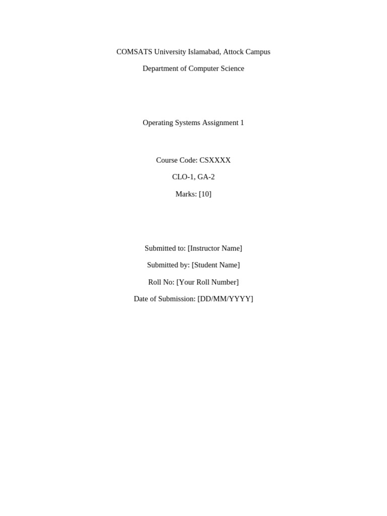 Assignment1 Solved | PDF | Operating System | Kernel (Operating System)
