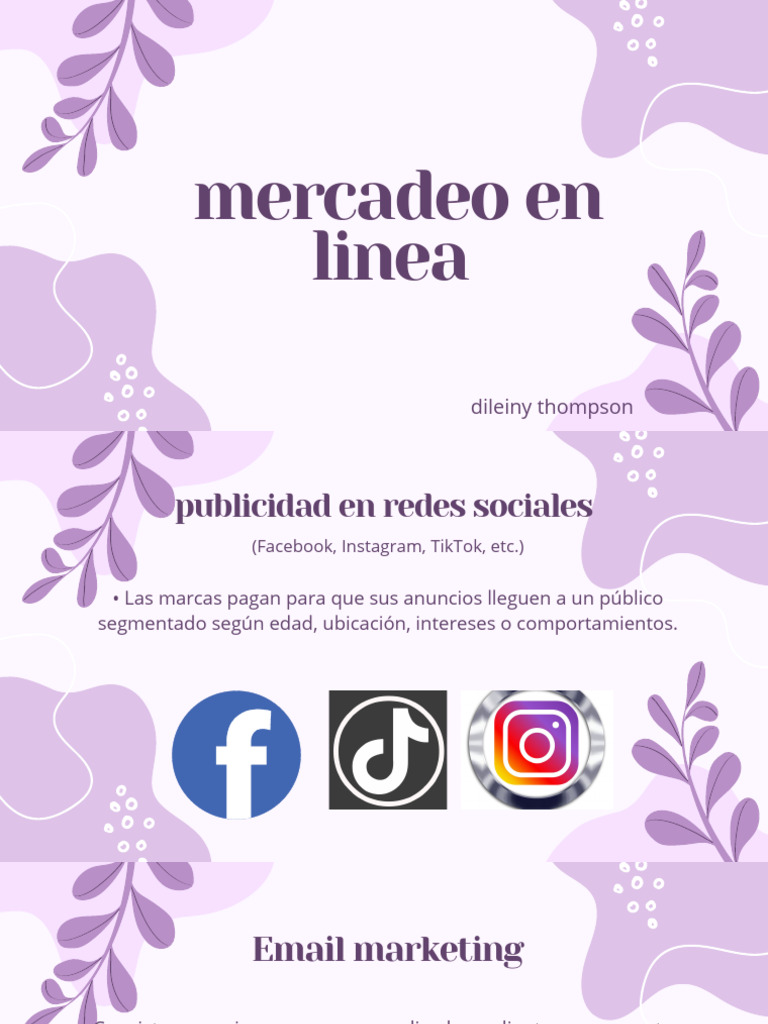 Estrategias de Mercadeo en Línea | PDF