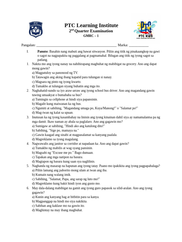 GMRC | PDF