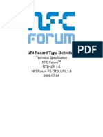 NFCForum-TS-RTD URI 1.0