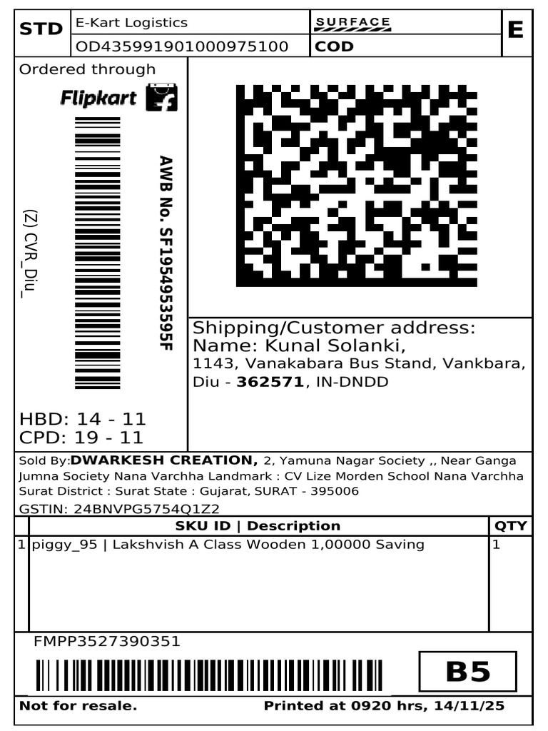 Flipkart Labels 14 Nov 2025-09-20 (Cropped) | PDF
