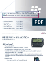 Syndicate 1 - Blackberry As Communal Activation Example