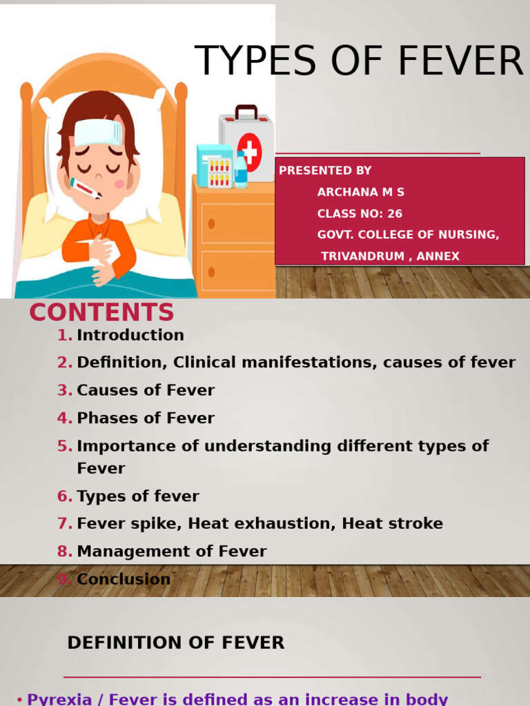 Understanding Types of Fever | PDF | Fever | Medical Specialties