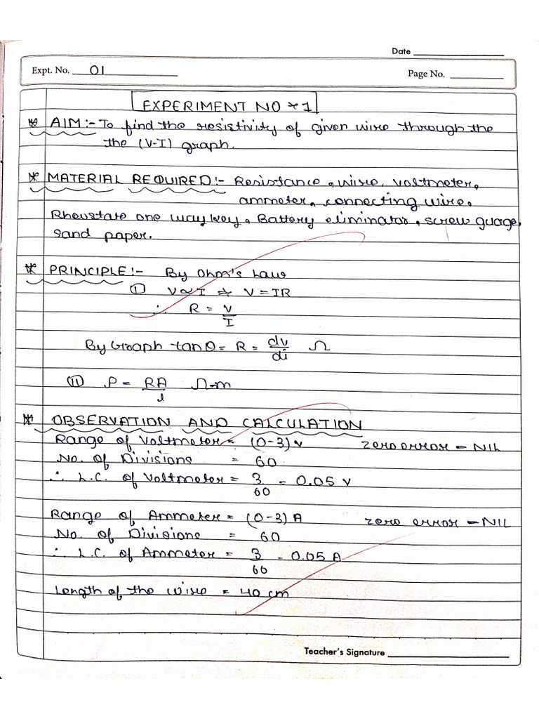 Expt 1 | PDF