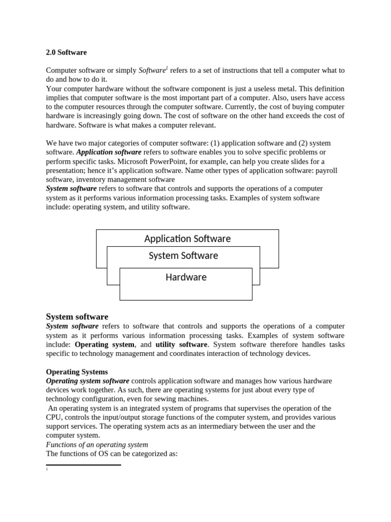 Understanding Operating System Functions | PDF | Operating System ...