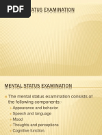 Mental Status Examination